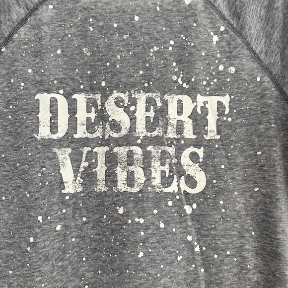 GRAYSON THREADS "DESERT VIBES" LIGHT TERRY CLOTH SWEATSHIRT - Picture 2 of 4